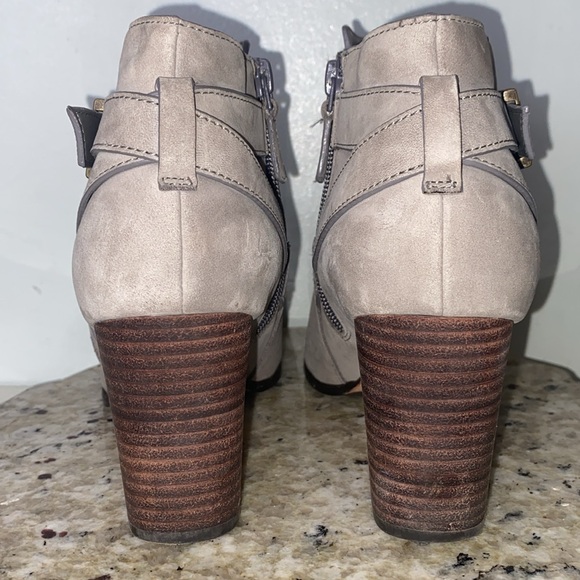 Cole Haan Cassidy Strap Bootie Iron Steel Nubuck Size 8.5 B - Picture 10 of 16